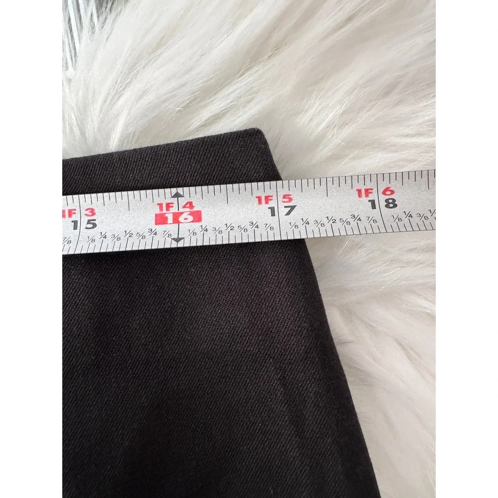 Banana Republic Womens Black Pencil Skirt‎ Size 14 Knee Length Career Office